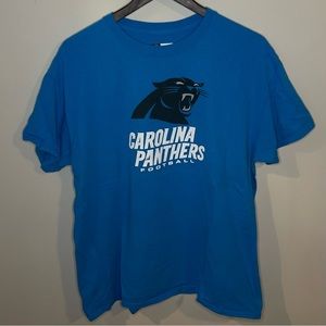 Carolina Panthers | Blue T-Shirt | Size L